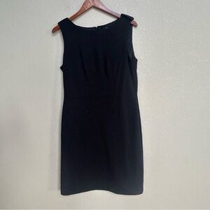Tahari Arthur S. Levine Black Sleeveless Sheath Dress Women’s Size 10 Party